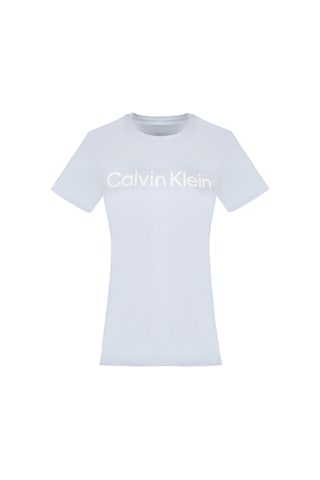 Calvin Klein Calvın Kleın Kadın T-shırt Pfbt2279-ray Mavi