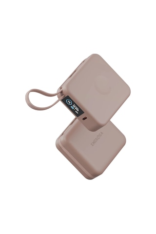 Magpac Mini Plus Dijital 10.000 Mah 20w Type-c 20w Type-c Kablo 15w Telefon Saat Kablosuz Şarj Magsafe Powerbank Koyu Gri