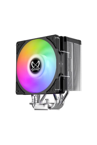 Scythe Mark 4 Argb Scktt-4000ar Original Tasarım 12 Cm Intel Lga1700, Lga1151, Amd Am5, Am4 Desteği, 120mm,yan Akışlı İşlemci Hava Soğutucusu