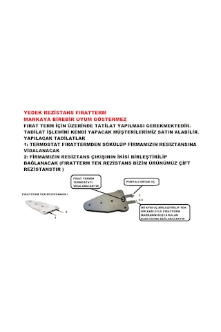 Pprc Plastik Boru Kaynak Makinası Yedek Rezistansı 2500W N11.299
