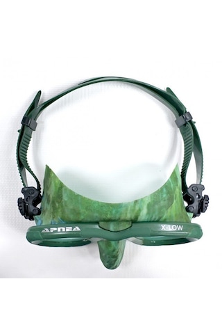 Apnea X Low Green Dalış Maskesi Yeşil - Kamuflaj