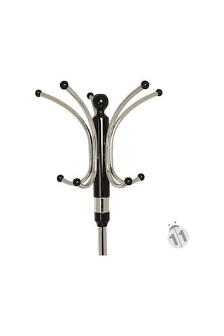 Demirelindirim Portmanto Ayaklı Askılık Siyah-Palmiye Tasarım Imalattan Satış Siyah