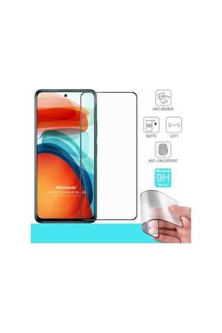 Xiaomi Poco X3 Gt Seramik Matte Flexible Ekran Koruyucu Siyah