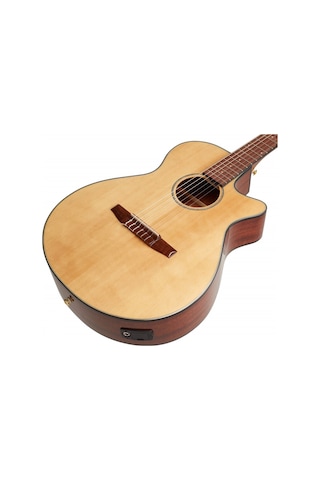 İbanez Aeg50n Nt Elektro Klasik Gitar Natural High Gloss
