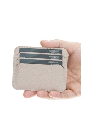 Toyigoo Toyigoo Pedro Slim Deri Kartlık Erc3 Bej