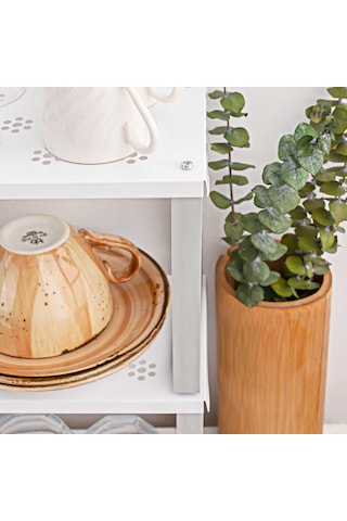 Porsima ORG-02 4lü Raf Düzenleyici - Dolap İçi Düzenleyici Raf Beyaz