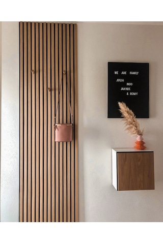 Winpanel Dekoratif Ahşap Duvar Paneli Savana Meşe 50x240cm .
