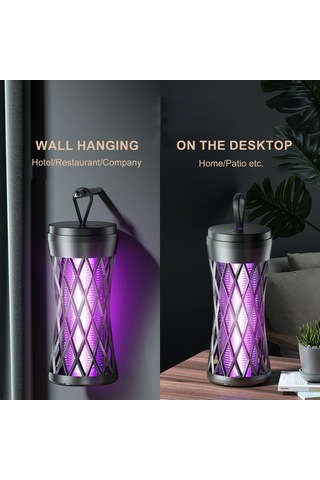 Novahub Elektrikli Sivrisinek Öldürücü - Uv Işıklı Şarj Edilebilir Böcek Lambası