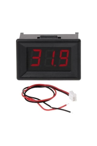 2 Kablolu Dijital Voltmetre 0.36 İnç Dc 2.4-30v