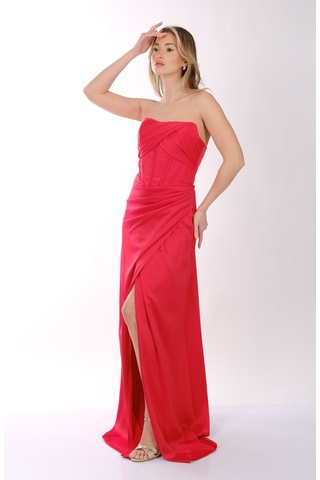 Abiye Elbise Dori 00kb7073 Kırmızı