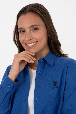 U.s. Polo Assn. Kadın Mavi Gömlek Basic 50316518-vr212 Royal Blue