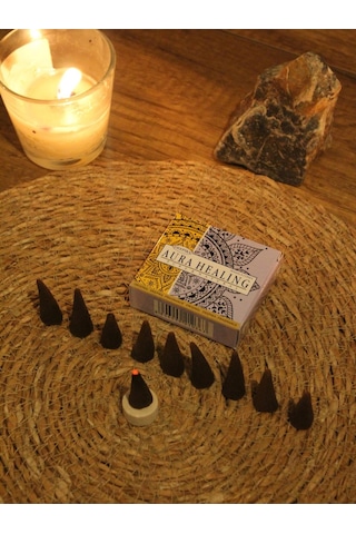 Aura Healing Konik Tütsü Paketi 10 Adet Konik Tütsü İçerir