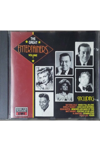 Plak Değildir Cd Dir Cd The Great Entertainers Volume 1 Cd