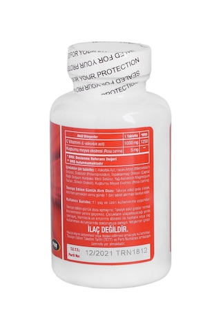 Trunature Vitamin C 1000 Mg 100 Tablet C Vitamini
