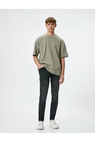 Koton Erkek Jean Pantolon Siyah 4sam40005nd Michael Jean 24yy59000083 Y5901 Siyah