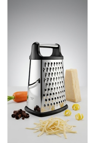 Cooker Paslanmaz Çelik Rende Siyah Ckr4510