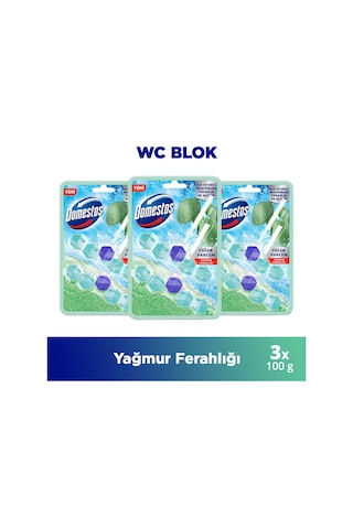 Tuvalet Bloğu Yağmur Ferahlığı 100 G X3