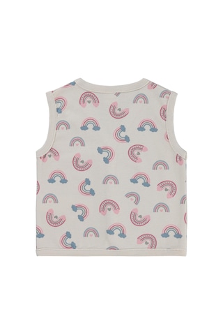 Civil Baby Gökkuşağı Empirme 6-18 Ay Yelek - Bej Taş Rengi