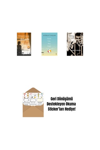 Aklımda Hep Sen Midi Boy + Gerek Yok, Hoş Değil + Konuştuğumuz Gibi Uzaklara + Okuma Sticker'ları