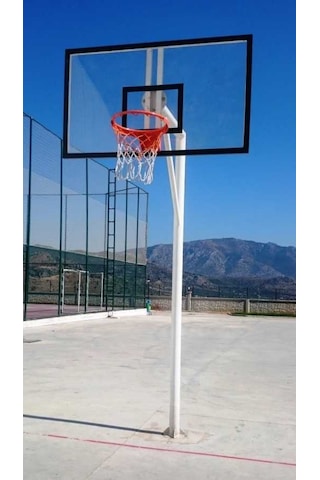 Basketbol Potası Sabit Çember 105x180 10 MM Cam
