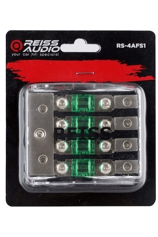 Reiss Audio Rs-4afs1 4lü Sigorta Dağıtıcı