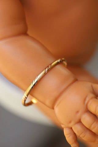 Yenigün Kuyumculuk Yatırımlık Çizgili Model 2.10 Gr Bebek Altın Bilezik