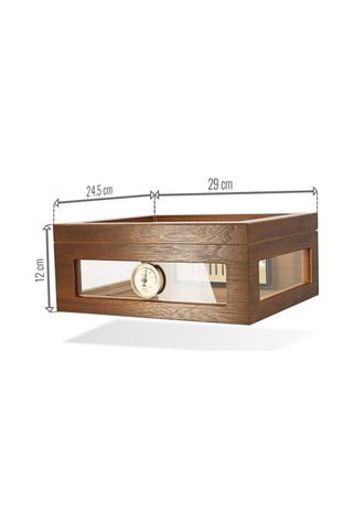 Adorini Treviso Walnut Humıdor Puro Kutusu