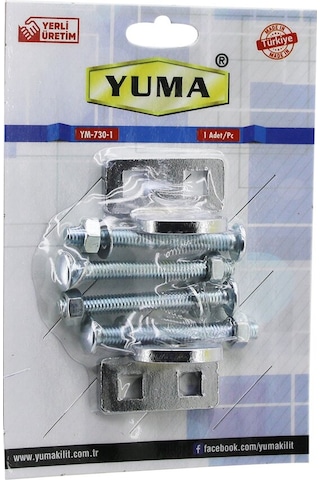 Yuma Ym-730-1 Kapı Emniyet Rezesi Asma Kilit Takılabilir Menteşe Yuma Ym-730-1 Kapı Emniyet Rezesi Asma Kilit Takılabilir Menteşe