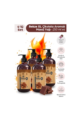 Masaj Yağı 4 Adet Büyük Boy Yenilebilir Çikolata Aromalı Masaj Yağı 250 Ml - 502076377 Masaj Yağı 4 Adet Büyük Boy Yenilebilir Çikolata Aromalı Masaj Yağı 250 Ml - 502076377