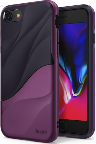 Ringke Wave iPhone 7 İle Uyumlu Kılıf Metallic Purple