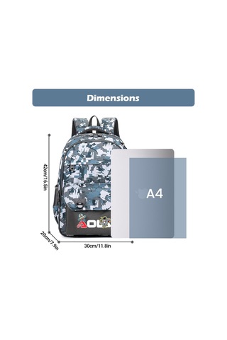 Lichen01 Çocuk Sırt Çantası Okul Çantası 1-5. Sınıf Erkek Çocuklar