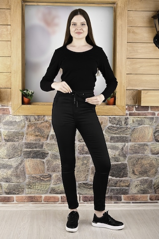 Black Steel Quıts Kıds Kemer Lastik Paça Düz Pantolon 23000 Qkbyn 23000