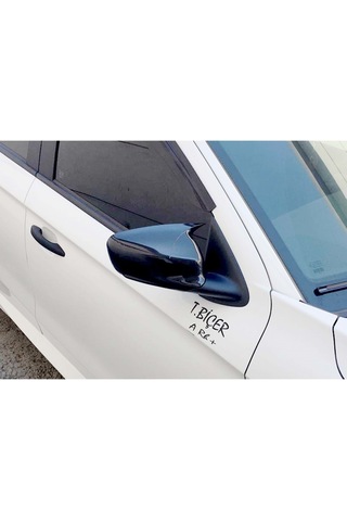 Citroen C Elysee Batman Yarasa Ayna Kapağı Piano Black / 2013 Sonrası