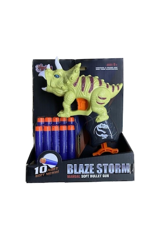 Zc7128-26-27-28 Yumuşak Mermili Dinazor - Vardem Oyuncak