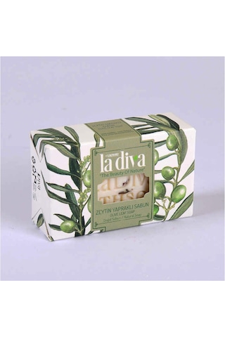 La Diva Doğal Zeytin Yapraklı Sabun 100 G 2'li
