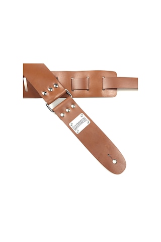 Leatherton Stinger Hakiki Deri Gitar Askısı Camel