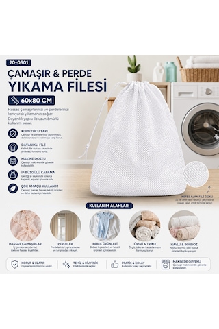Çamaşır Perde Yıkama Filesi -