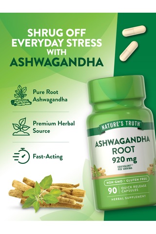 Nature's Truth Hint Ginseng Root 460 Mg, 90 Quick Release Capsule