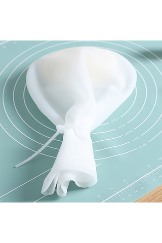 Yapışmaz Hamur Karıştırıcı Çantası Yeniden Kullanılabilir Silikon Yoğurma Hamur Çantaları Ekmek Hamuru Pizza İçin Zehirsiz Çok Fonksiyonlu Pişirme Aleti Çantası Gıda Saklama Çantası Diğer