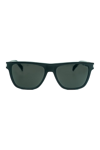 Saint Laurent Sl 619 001 56 Unisex Kare Siyah Kemik Güneş Gözlüğü