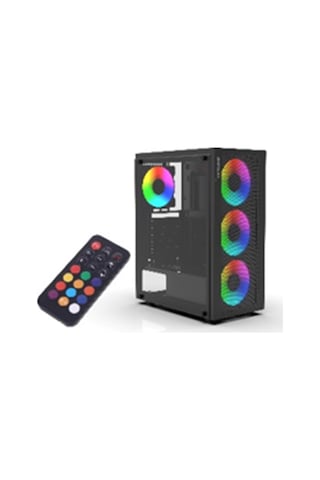Inca Emg-15xn 4x1200mm Kumandalı Argb Fan Gaming Computer Case