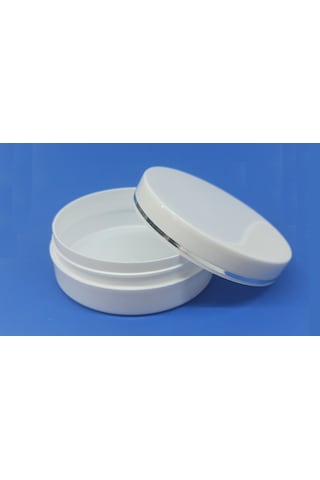 25 Adet Lüx Yassı 150 ML Boş Kozmetik-Krem-Pomat Kutusu Kavanozu