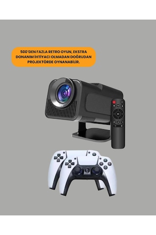 Wifi6 Ve Bluetooth 5.4 Destekli Led Projektör Hcs350pro Yeni Nesil