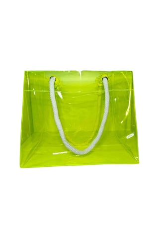 Rm Promosyon R&m Promosyon Tropik Yaz 2'li Set - Su Geçirmez Şeffaf Pvc Kadın Plaj Ve Havuz Çantası Neon Sarı & Yeşil Tropik Yaz 2'li Set - Neon Sarı & Yeşil Tropik Yaz 2'li Set - Neon Sarı & Yeşil