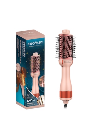 Ceramiccare Single Peach Saç Kurutma Ve Şekillendirme Fırçası