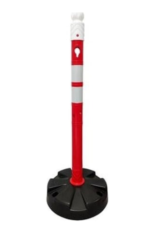 Uyarı Dikmesi Ppc 63 Mm X 100 Cm 5'li Set