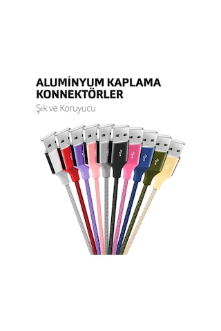 Alumicable Usb-a -usb-c Şarj Kablosu Gümüş 2dk18g