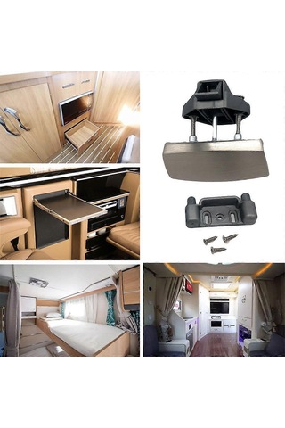 Tekne Karavan İçin Kilit Mandal Parçaları Çinko Alaşımlı Kapı Kolu Kilidi Değişimi