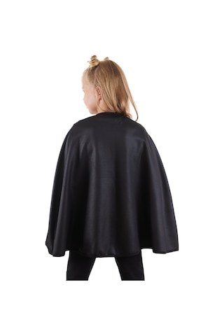 Denokids Halloween Cadılar Bayramı Kostümü Kız Çocuk Siyah Pelerin Renkli