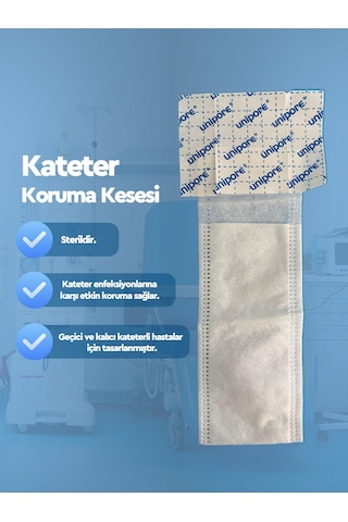 Diyaliz Kateter Koruma Kesesi Tek Kullanımlık - 50 Adet